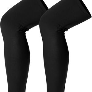 Brand New pair of Black Compression Leg Sleeves sz leg